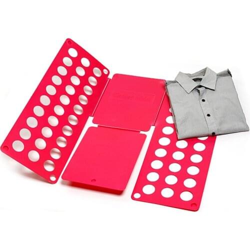 Quality Adult Kids Magic Clothes Folder T-Shirt Clothes Easy Fold Organize Multifuncitonal Clothes Folding Board Save Time