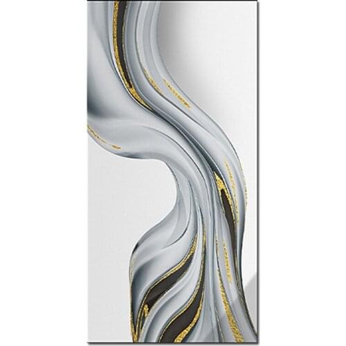 Wall Canvas Picture Art Goil Foil Design Oil Painting Handmade No Frame Wall Canvas Art Hangings Abstract Artwork Dropshipping