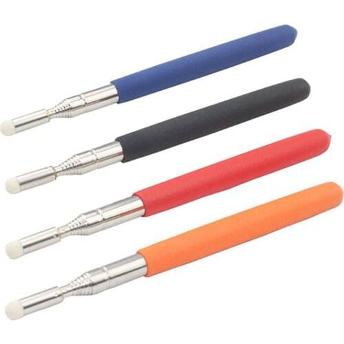Professional touch whiteboard pen High quality felt head 1 meter stainless steel telescopic teacher pointer r20