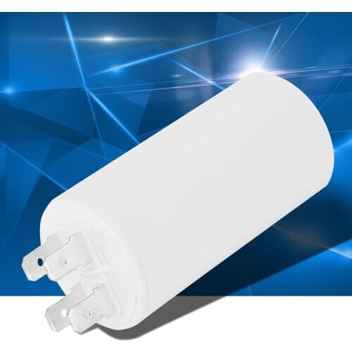 New Motor Start Capacitor CBB60 Motor Starting Capacitor 450V 8uF Microfarad Capacitor Spade Terminals Dropshipping
