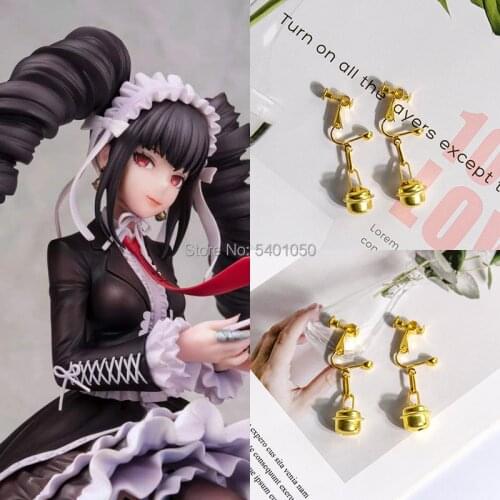 Danganronpa Celestia Ludenberg Cosplay earrings ear stud ear clip one pair