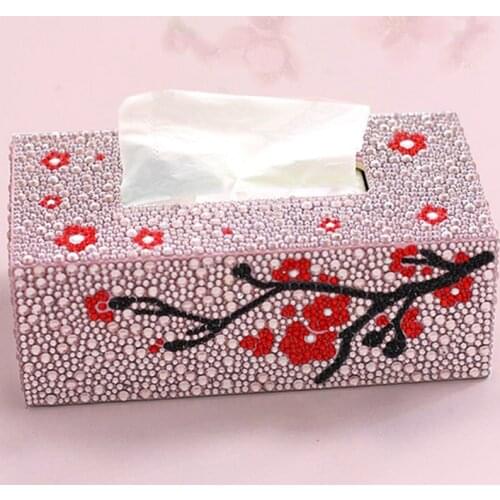 Special shape Diamond painting DIY roll tissue box storage box jewelry box cartoon Animal diamond Childrens cross stitch gift