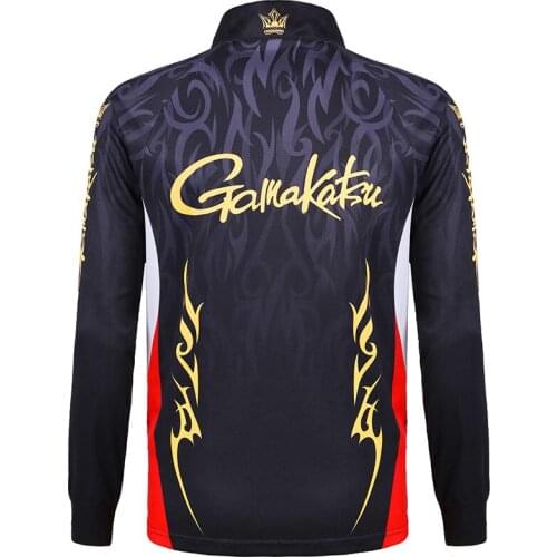 Gamakatsu 2021 Fishing Jerseys Anti UV Outdoor Sport Wear Fishing Clothing Breathable Fishing Vest