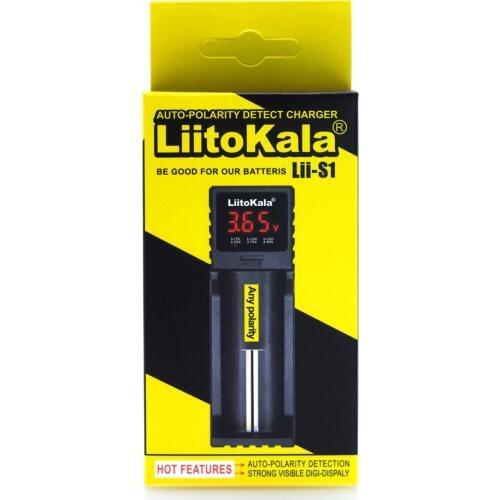 Liitokala Lii-402 100 202 S1 PD4 LCD Charger 1.2V 3.7V 3.85V AA/AAA 26650 18350 14500 16340 25500 NiMH lithium battery charger