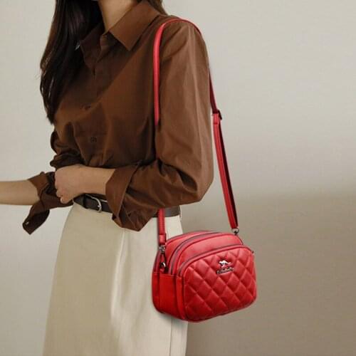 Women Designer Bags Handbags Famous Brands Fashion Shoulder Bag Womens Travel Diagonal Bag Pu Leather Small Square Bag