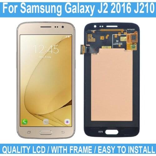 5.0" For Samsung Galaxy J2 2016 J210 J210F New LCD Display Touch Screen No Frame Digitizer Assembly Replacement For Samsung J210