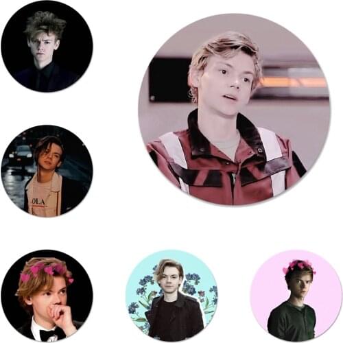 Thomas Sangster Icons Pins Badge Decoration Brooches Metal Badges For Clothes Backpack Decoration