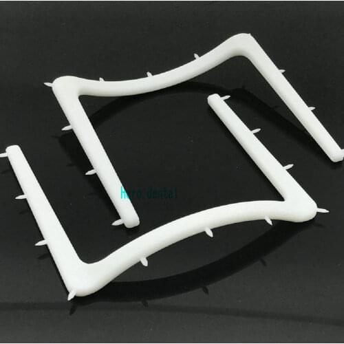 10pcs Dental Plastic Rubber Dam Frame Holder Instrument Autoclavable