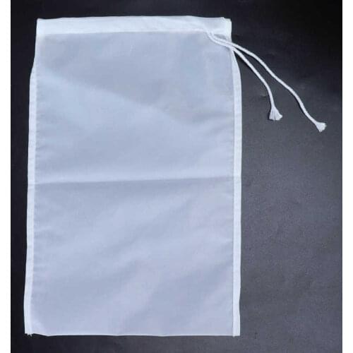300 Mesh Nylon Filter Bag Reusable Tea Wine Soybean Milk Food Strainer Kitchen Supplies
