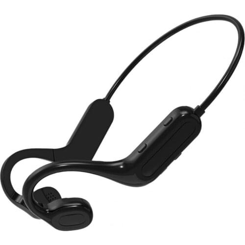 Wireless Earphone Lightweight Ear-mounted Bone Conduction Ear-hook Flexible 5.1 Bluetooth-compatible Sports Earphone