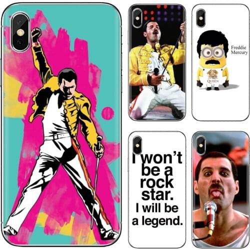 For HTC U11 U12 One X9 M7 M8 A9 M9 M10 Plus Desire 630 530 626 628 816 820 830 Sexy Silicone Phone Case Freddie Mercury Queen