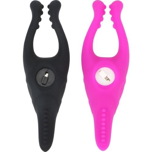IKOKY G-spot Clitoris Clip Stimulator Sex Product Female Masturbator Sex Toys for Women Rabbit Clamps Vibrator Nipple Massager