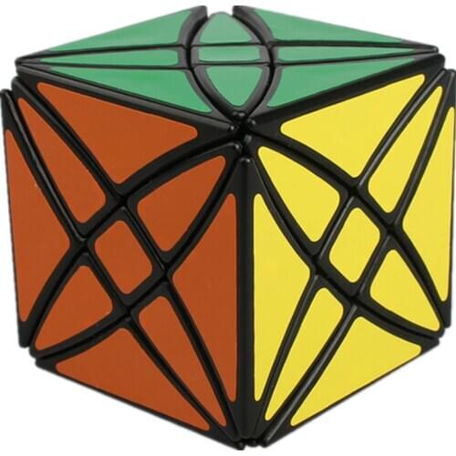 Lanlan Flower Rex Strange Shape Axis Cube 8 Axis Hexahedron Magic Cube Puzzle 58mm Speed Puzzle Toys For Children Education Toy