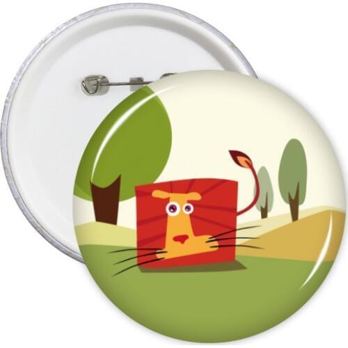 Leo Zodiac Constellation Clothes Backpack Decorate Badges Kawaii Cartoon Sticker Clothing Patche Kids Gift Decorative Brooches