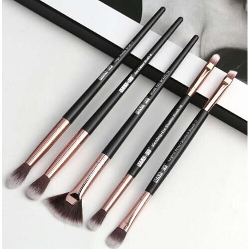 New 5pcs Makeup Brushes set Eye Shadow Cosmetic Eyeliner Powder Eyes Beauty Brush Tool Kit Make up Brushes Eyeshadow Brush