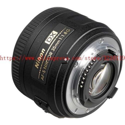 Original AF-S 35mm 35 F1.8G lens For Nikon D5100 D5200 D5300 D3100 D3200 D40 D60 D7000 D7100 D7200 D7500 SLR camera(Second-hand)