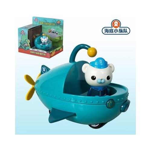Octonauts Vehicles Boat Ship Model Toys Captain Barnacles Kwazii Shellington Children Best Gift