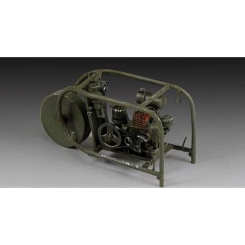 Scenario Model Resin Portable Air Compressor for the US Army 1:35