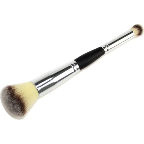 Professional 2 In 1 Brush Double-headed Makeup Brushes Face Powder Facial Blush Eye Shadow Brush High Quality Eyes Makeup Tools