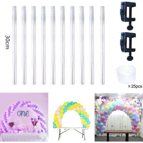 Detachable Tabletop Arch Balloons Column Stand Base for Wedding Birthday Party Decor
