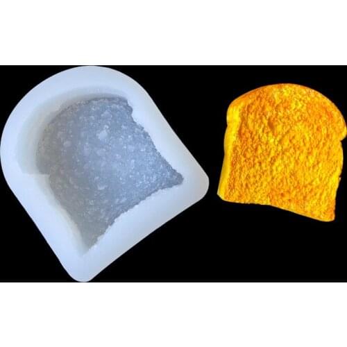 9*7.8*2.5CM DIY Sugar Craft Cake Toast Silicone Mold Fondant Mold Cake Decorating Tools Gum Paste Mold