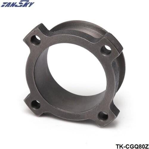 GT35 GT30 3" 4-Bolt To 3" V-Band Turbo Flange Downpipe Exhaust Adapter TK-CGQ80Z