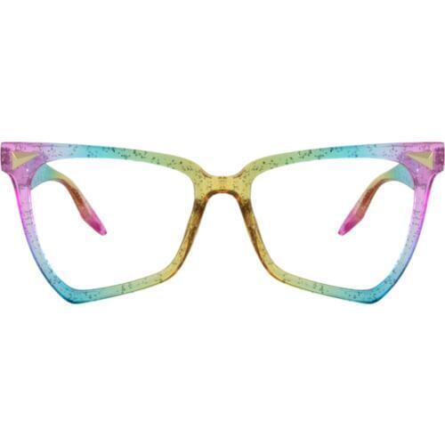 Zeelool Unicorn Rainbow Butterfly Eyeglasses for Women with Clear Lens OP01860