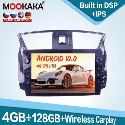 128GB Carplay Android 10 Car Multimedia Player for Nissan Sylphy 2012-2016 Auto Radio GPS Navigation Audio Stereo Head Unit DSP