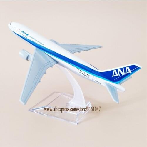 16cm Japan Air ANA B777 Airlines Airplane Model ANA Boeing 777 Airways Metal Alloy Airplane Model Plane Diecast Aircraft