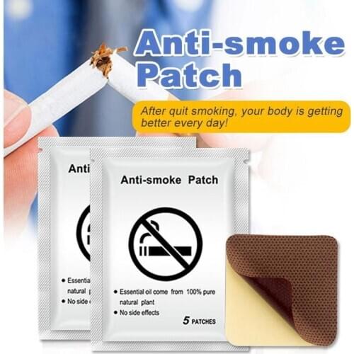 5pcs Sumifun Anti Smoke Patch Natural Ingredient Stop Smoking Anti Smoke Patch Nicotine Patches Smoking Cessation Patch