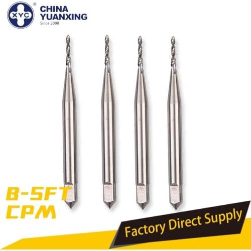 5pcs Cnc machine tool Machine tap Spiral tap M2*0.4 Bright for pure Aluminium pure Zinc Aluminium Alloy tapping