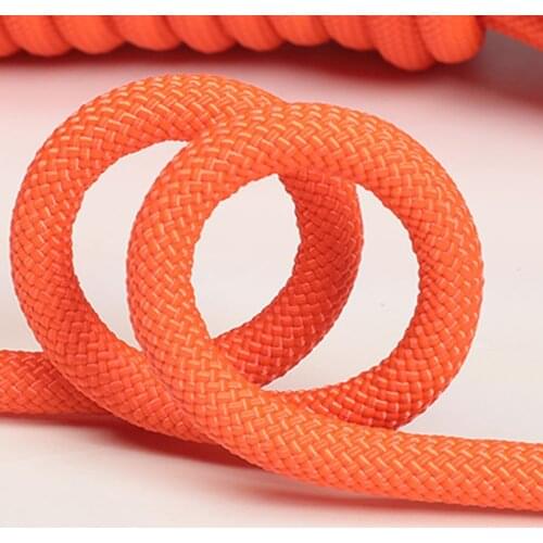 8mm x 20m Floating Water Life Saving Rope with Orange Bracelet Carabiner for Diving Snorkeling Water Sports