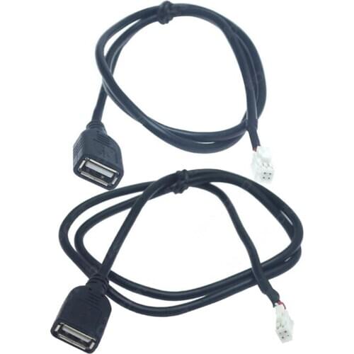 Adapter Cables USB Cable AUX for Universal car radio Android Navigation 4pin and 6pin connector