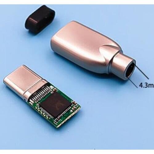 ALC4050 DAC decoder chip 312bit 384khz Type-c digital chip interface Type-c male plug/shell/whole set