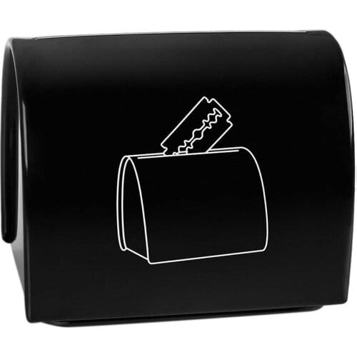 Blades Dispenser Razor Blade Disposal Case Disposable Blade Recycling Storage Box Barbershop Salon Recycling Box