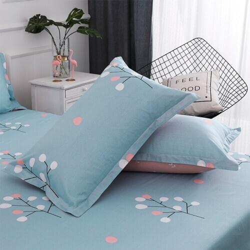 Cotton Printed Pillowcase Cotton Pillowcase Single Student Dorm Pillowcase 48x74cm pillow cases