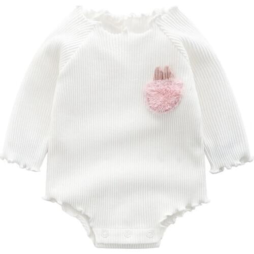 Newborn Baby Girls Romper Climbing Clothing New Born Baby Long Sleeved Autumn Cartoon Jumpsuit Spring Girl Jumpsuit Costumes Out