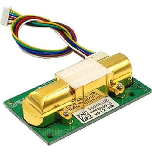 MH-Z14 NDIR Infrared CO2 Sensor Module MH-Z14A Carbon Dioxide Gas Sensor For CO2 Monitor 0-5000ppm MH Z14A Serial Spot PWM