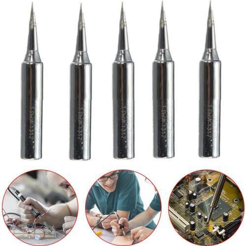 5PCS Soldering Tip 900m-T Weller Welding Iron Tool Head Free Soldering Bit for 936 937 Soldador Tips