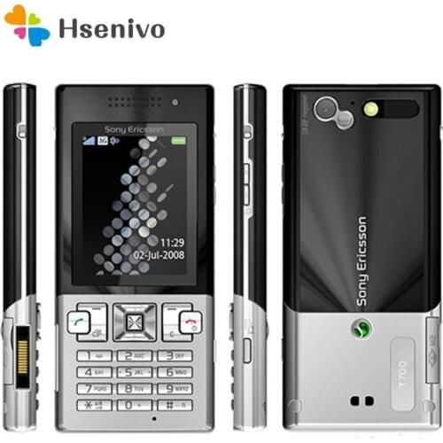 Sony Ericsson T700 Refurbised-Original Unlocked Mobile Phone 3G Java Bluetooth FM Unlocked Cell Phone Free shipping