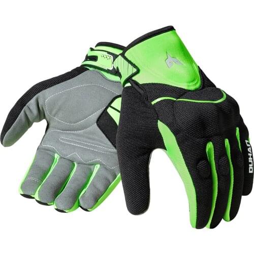 Summer Motorcycle Gloves Duhan Men Tactical Touch Screen Full fingers Moto Racing Gloves Breathable Guantes