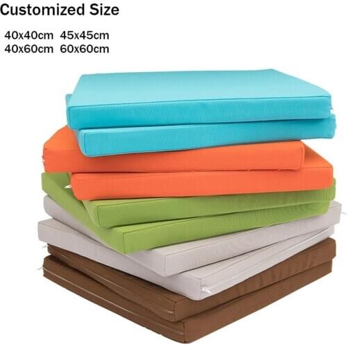 Chair Pillow Outdoor/Indoor Waterproof Furniture Chair Floor Cushions Replacement Deep Seat Cushion Back Cushion for Patio Chair