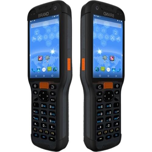 Portable Rugged PDA ZK35 1D 2D Laser Barcode Scanner Android 8.1 Handheld POS Terminal 3.5 inch with Keyboard 4G WiFi Bluetooth