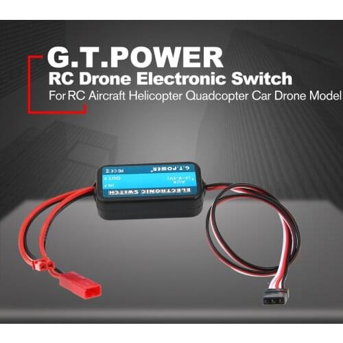 1 Pcs G.T.POWER 0-40V Remote Controller Electronic Switch RC Parts for RC Aircraft Helicopter Quadcopter Car Drone Model
