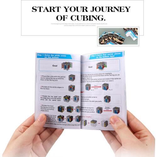 QiYi cube guide - Secret tutorial book for magic cubes easy learning