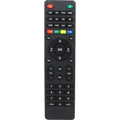 Television and Satellite Receiver Control Trident 7000 Mini HD Satellite Receiver Remote Contol AT-KR6002-930