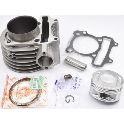 High Quality Motorcycle Cylinder Kit 61mm Bore For GY6 GTS175 GTS 175 161QMK Engine Scooter Moped