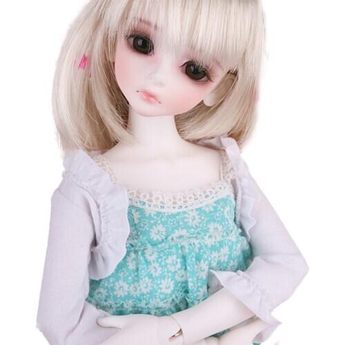 AQK 1/4 BJD Doll Deif Girl Bory