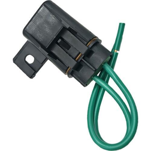 1 Set Waterproof Car Truck In-line Fuse Holder Box + 40Amp Medium Blade Fuse for Cars Boats Motorbikes Trucks