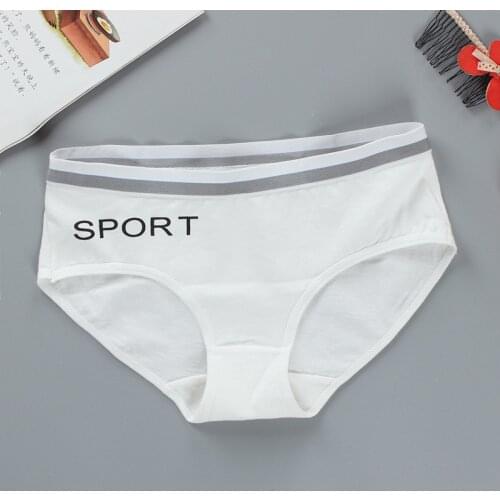 1pcs Childrens Panties 8-14Years Old Teens Teenage Cotton Underwear Sport Puberty Big Girls Pantie teen student Briefs summer